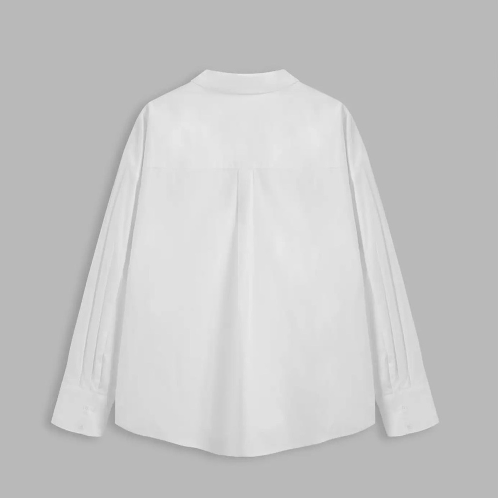 Cider 100% COTTON COLLAR SOLID BUTTON LONG SLEEVE… - image 7